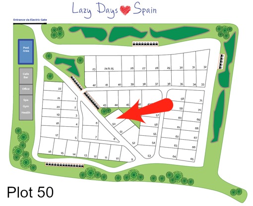 Lazy Days Site Map Web Plot 50